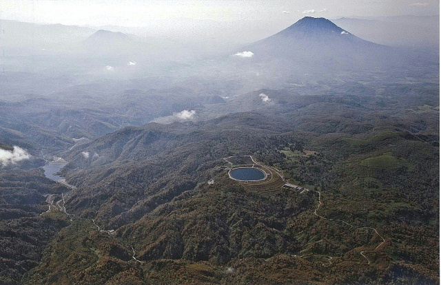 京極発電所上部調整池